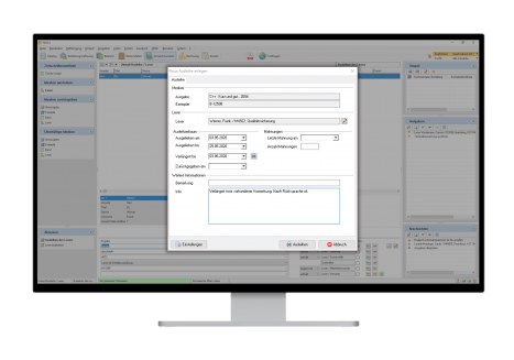 Der einfache Ausleihprozess mit NOS