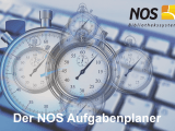 Mit dem NOS Aufgabenplaner haben Sie Ihre Aufgaben immer übersichtlich im Blick