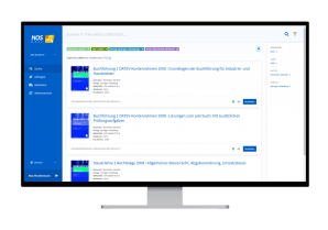 Einfache Mediensuche mit der NOS OPAC Suchfunktion