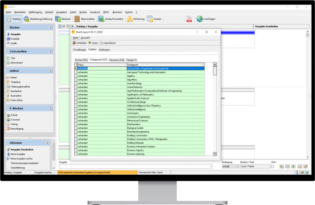 Schneller Datenabgleich mit NOS