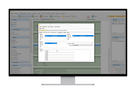 Buchbindermodul in NOS