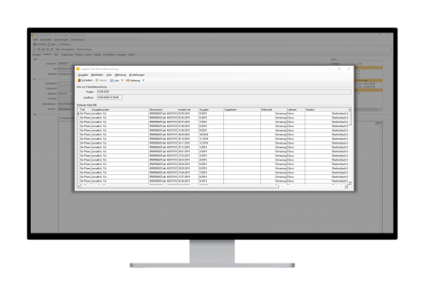 Terminüberwachung mit NOS